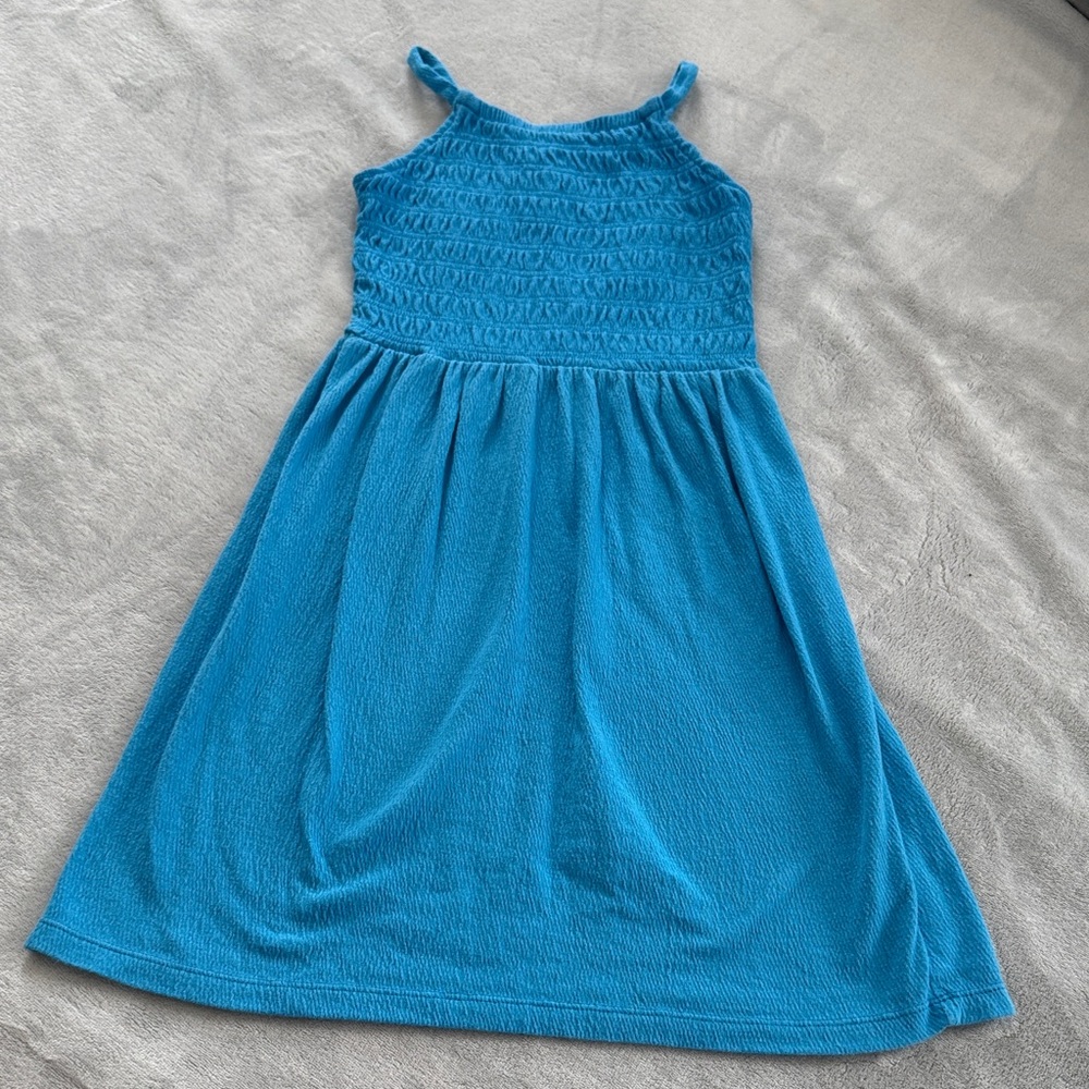 Carters Girls Sleeveless Blue Maxi Dress